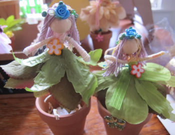 Flowerpot fairies.