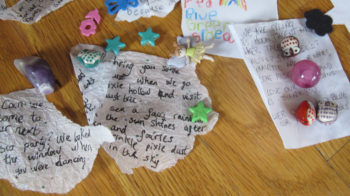 A few notes from neighborhood fairies.